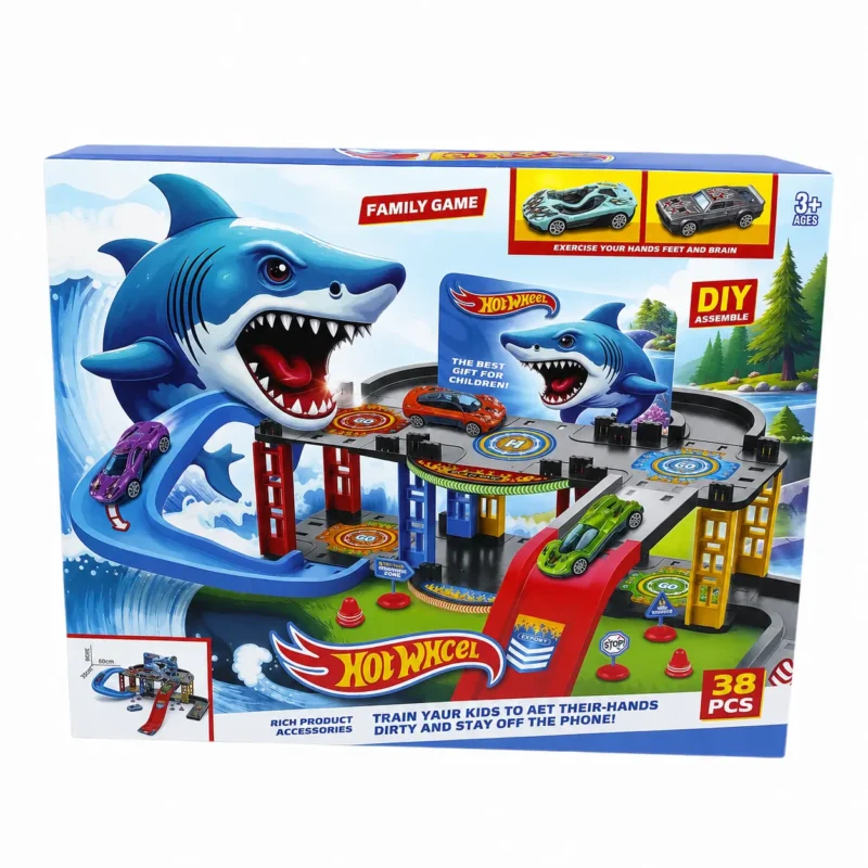 Pista Hotwheels Tiburón