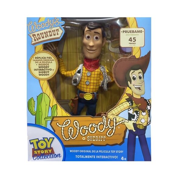 Figura de acción interactiva Woody Toy Story