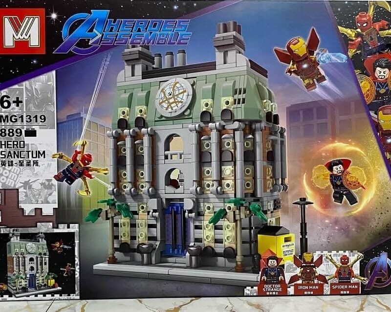 Set de Bloques Heroes